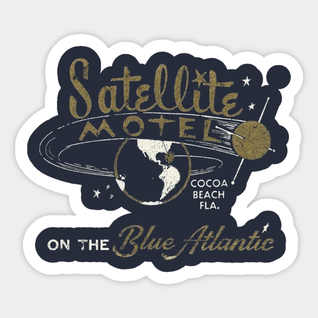 Satellite Motel Sticker by MindsparkCreative